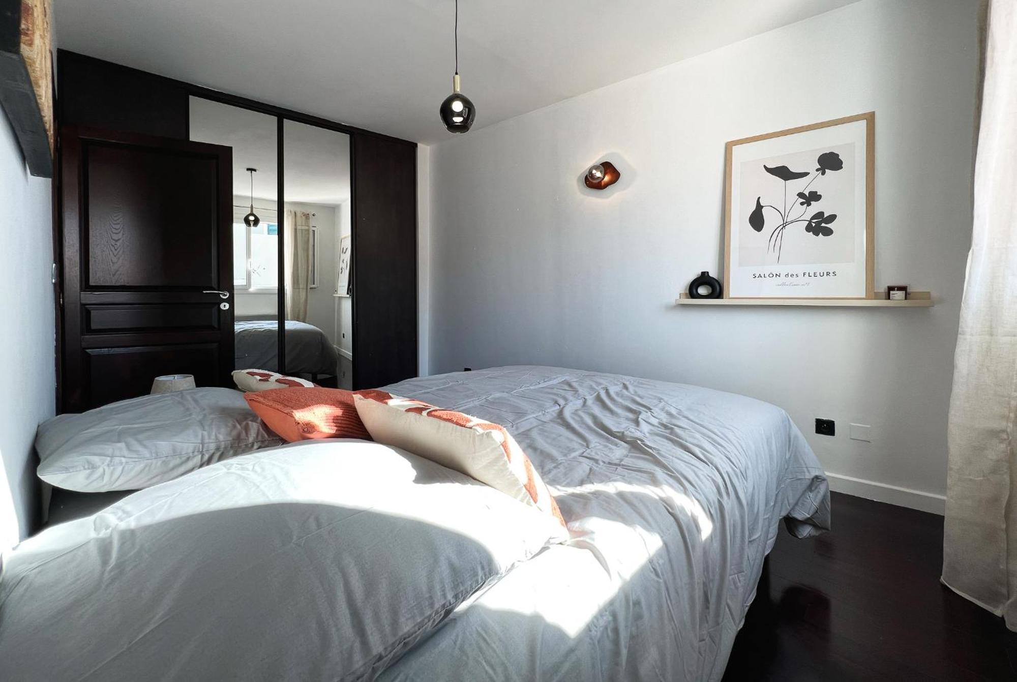 Grand Apt Au Coeur D'Ajaccio - Ac & 5Min Plage Apartment Exterior photo